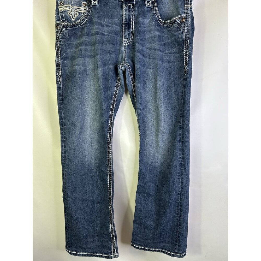 Rock Revival Hobert Bootcut Thick Stitched Embell… - image 3